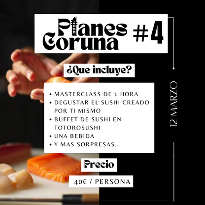 Taller de sushi - Planescoruna #4