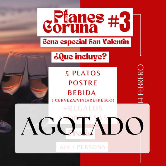 Cena Especial San Valentin - Planescoruna #3